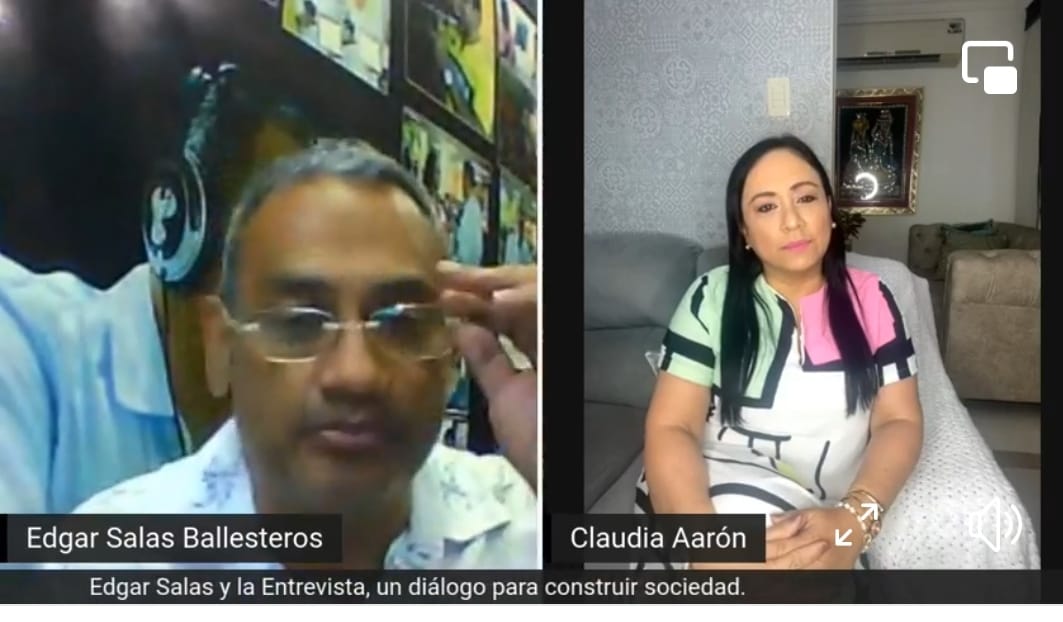 “Un Gran Acuerdo y el fervor popular me llevaría a ser candidata a la Gobernación”: Claudia Aaron