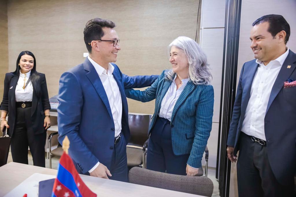 Gobernador Caicedo comienza a proponer soluciones al Gobierno Petro