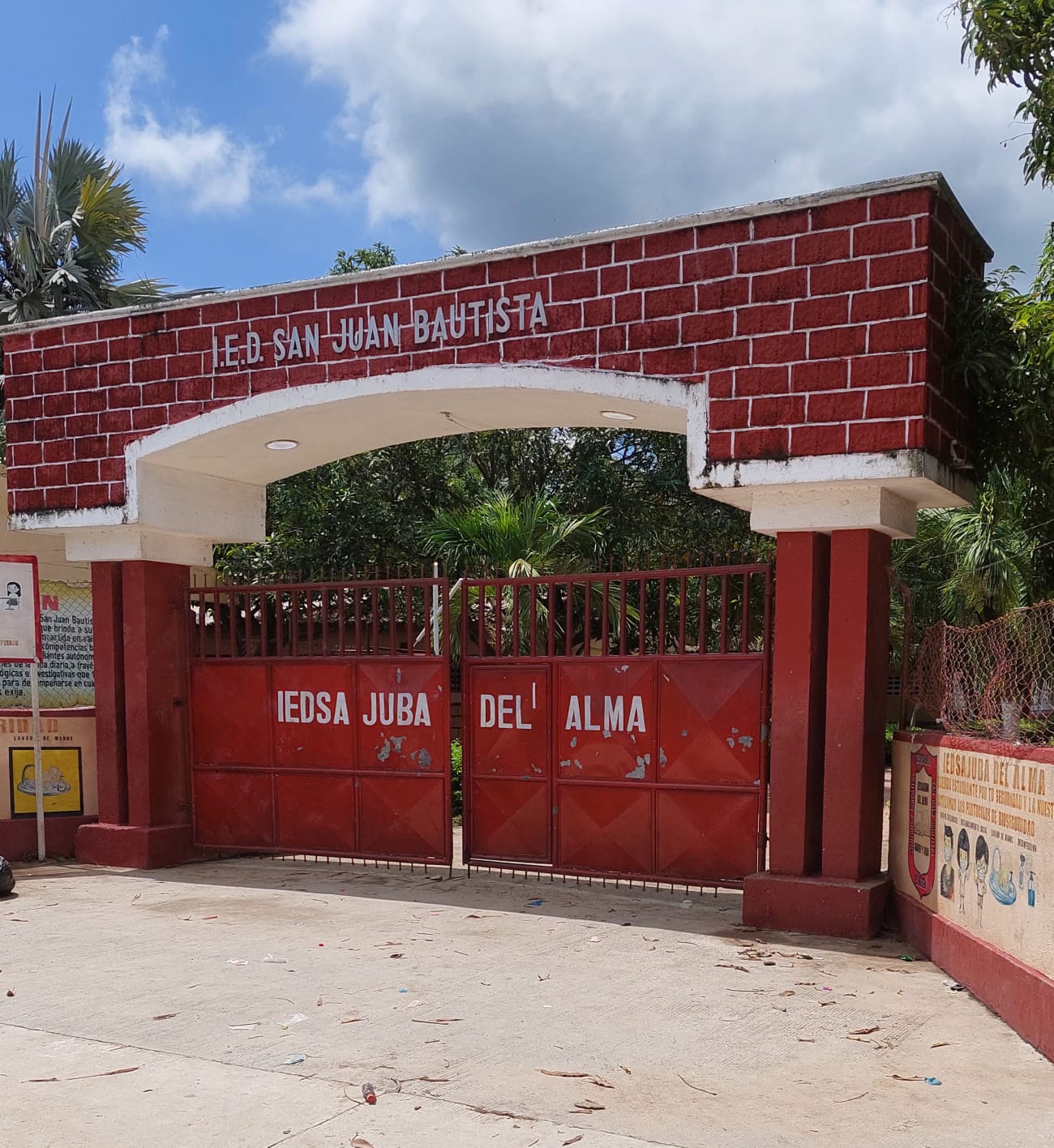 En la IEDSAJUBA del alma: Caicedo comienza a entregar lo que prometió