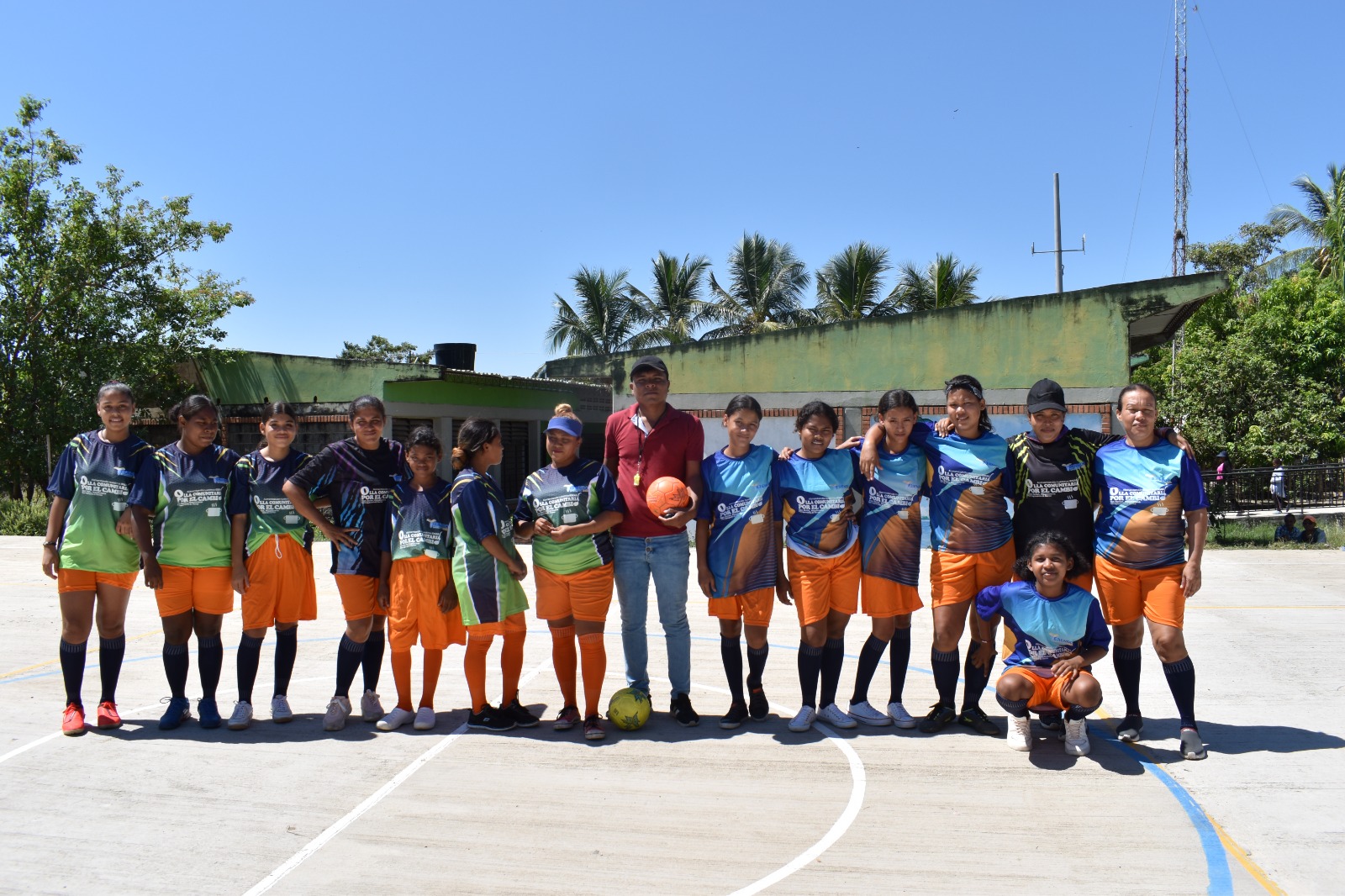 En el Horno corregimiento de Guamal, después de la inundación regresó la alegría del fútbol