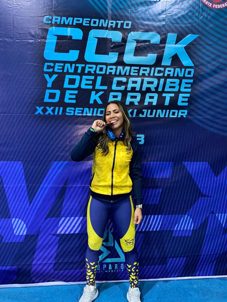<strong>Jaidith Ojeda Bronce en Karate Do para Colombia y UNIMAGDALENA</strong>
