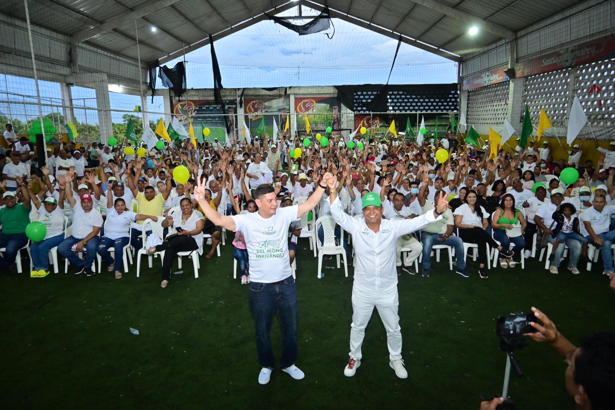 Carlos Padilla y el ‘Mono’ Hernández tertulia de amor por Ciénaga