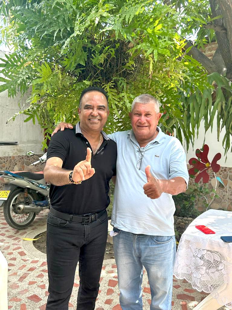 ‘Lucho’ Manjarrez y  Todos Somos Colombia firman por Ciénaga Primero