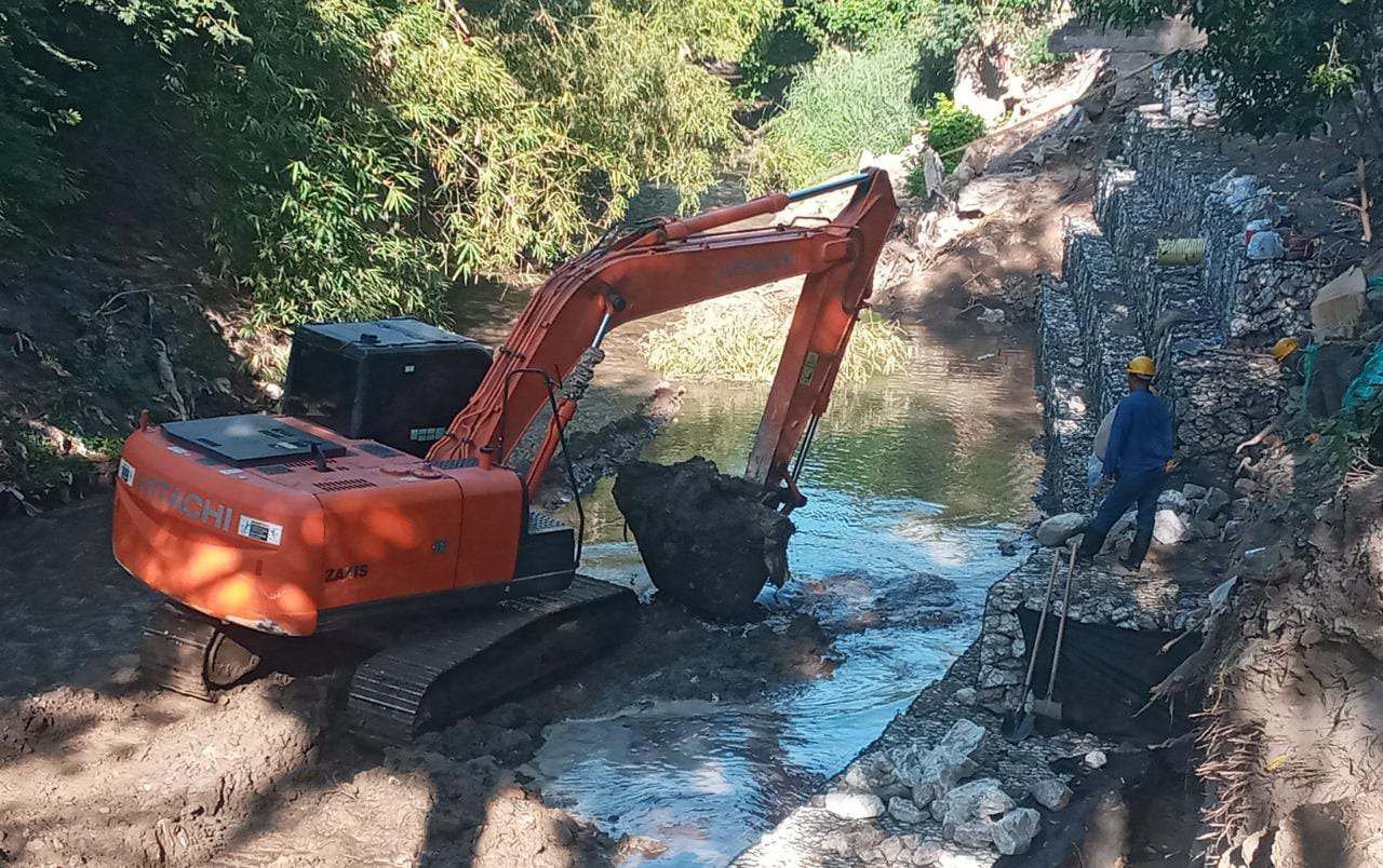 Obras del río Manzanares y la Quebrada Japón a buen ritmo