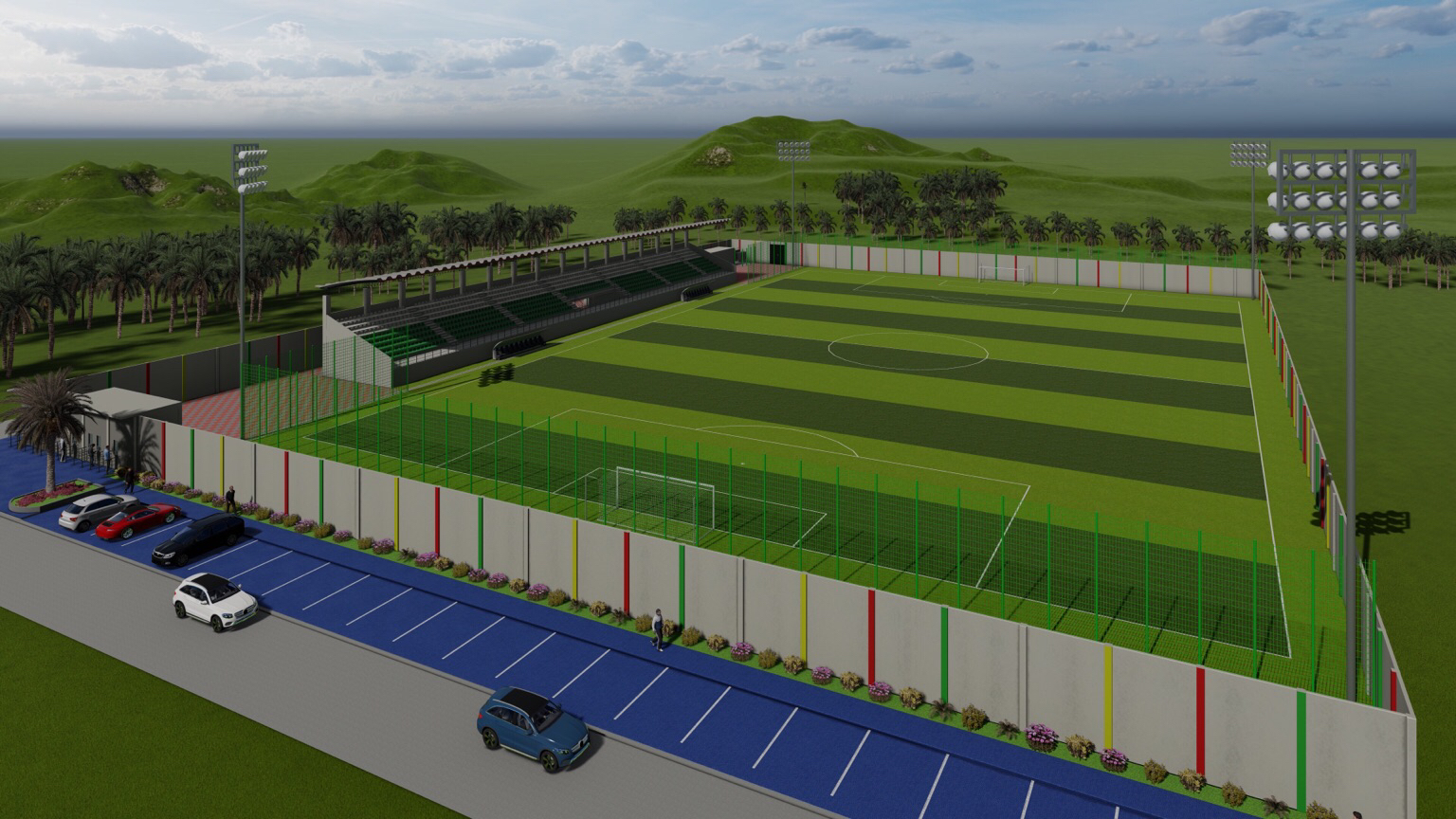 Así Lucirá el Estadio Finel De Los Ríos