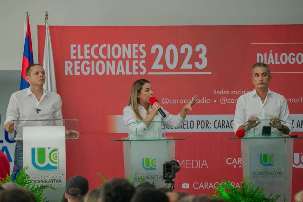 “Seré la gobernadora de la Unidad y la Reconciliación”: Mallath en foro de la UCC y Caracol Radio