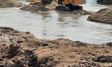Recuperación de la ronda hidráulica del río Fundación, un trabajo en silencio y efectivo