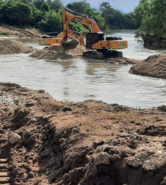Recuperación de la ronda hidráulica del río Fundación, un trabajo en silencio y efectivo