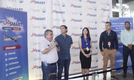 Este miércoles 20 de marzo JetsMART oficialmente levanta vuelo desde Santa Marta