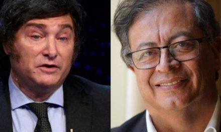 Apenas mostraron la propaganda y cipote desorden armó Milei