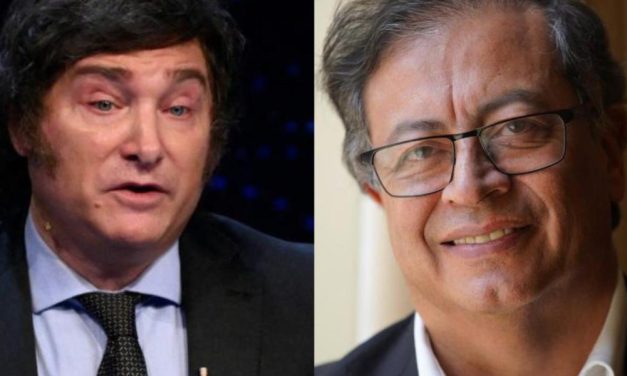 Apenas mostraron la propaganda y cipote desorden armó Milei