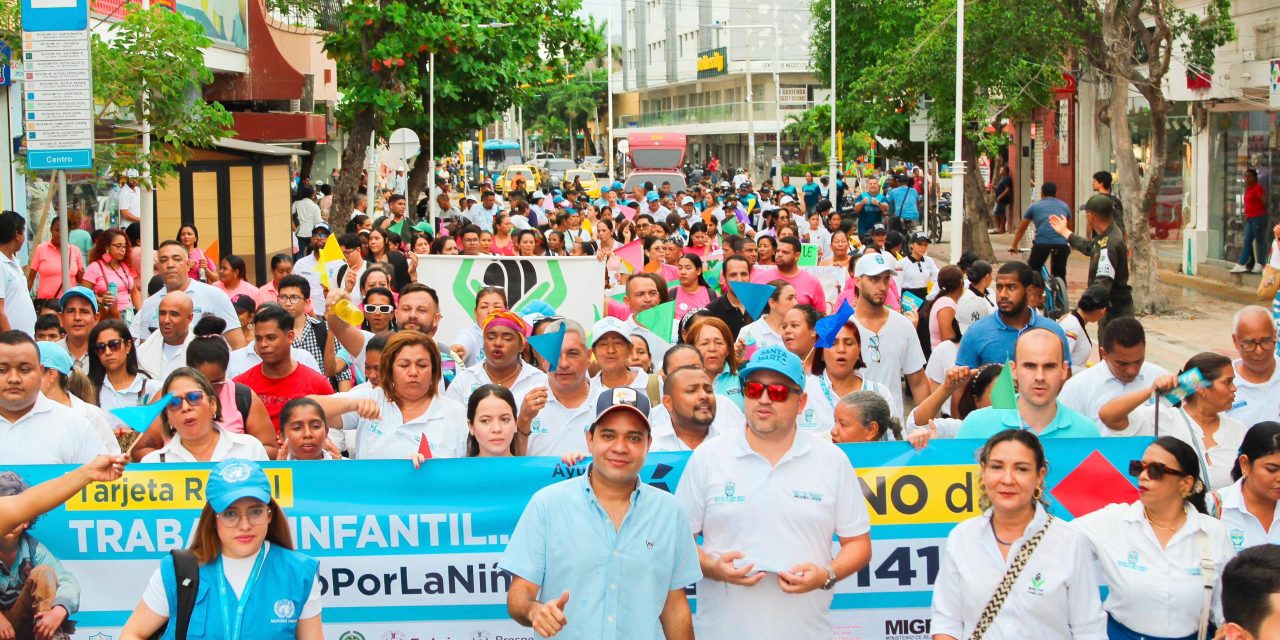 “La lucha contra el trabajo infantil va más allá de esta marcha”: David Farelo Daza