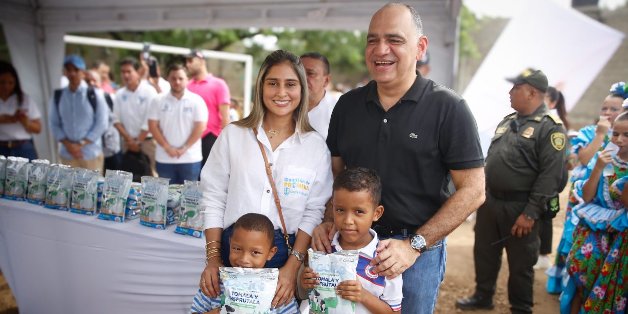 ‘Alimentando Sueños’, hizo sonreír a los niños del barrio Ondas del Caribe
