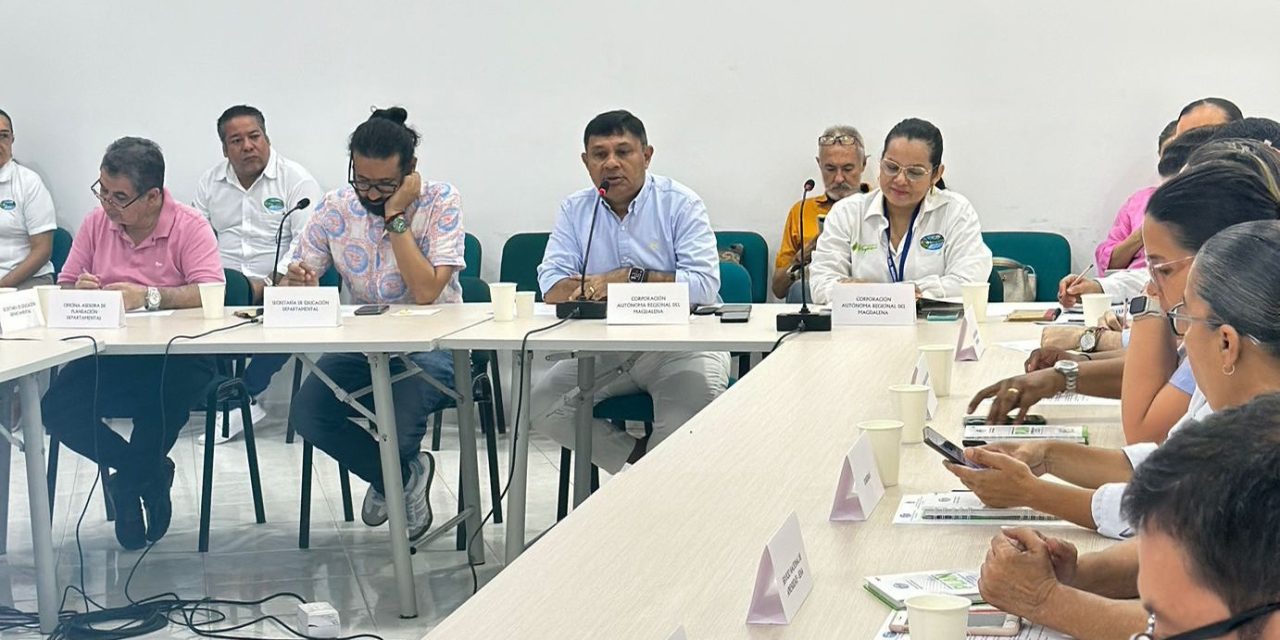 Se reactiva el Comité de Educación Ambiental-CIDEA- liderado por CORPAMAG y Gobernación del Magdalena