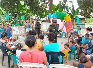 Policía del Magdalena y Metropolitana de Santa Marta ¡Listos! Para la seguridad de niños en el día dulce