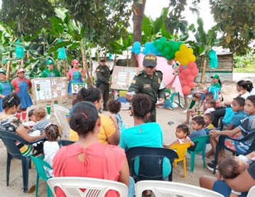 Policía del Magdalena y Metropolitana de Santa Marta ¡Listos! Para la seguridad de niños en el día dulce