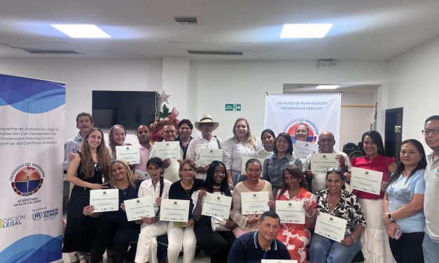 UNIMAGDALENA certificó a 35 líderes en herramientas constitucionales