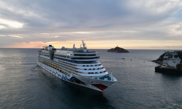 Aidaluna, el Crucero que dio el primer toque a puerto samario en el 2025