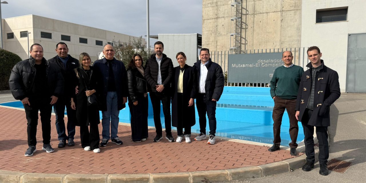 Delegación de gobierno samario en España, explora el camino del agua