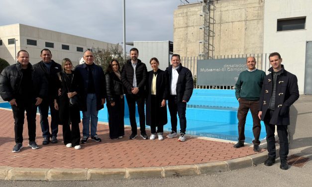 Delegación de gobierno samario en España, explora el camino del agua