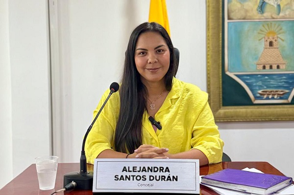 “Santa Marta necesita que trabajemos por ella todos los días”: Concejal Alejandra Santos