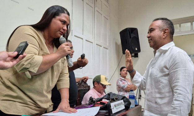 Carlos Padilla empieza su periodo como presidente del Concejo de Ciénaga