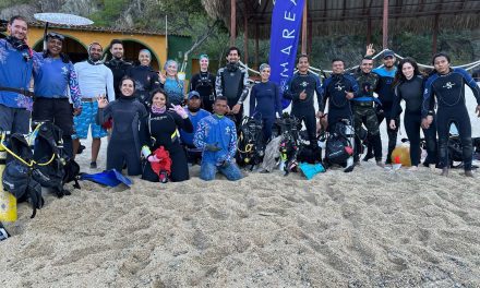 CORPAMAG y aliados realizaron limpieza submarina en Playa Blanca
