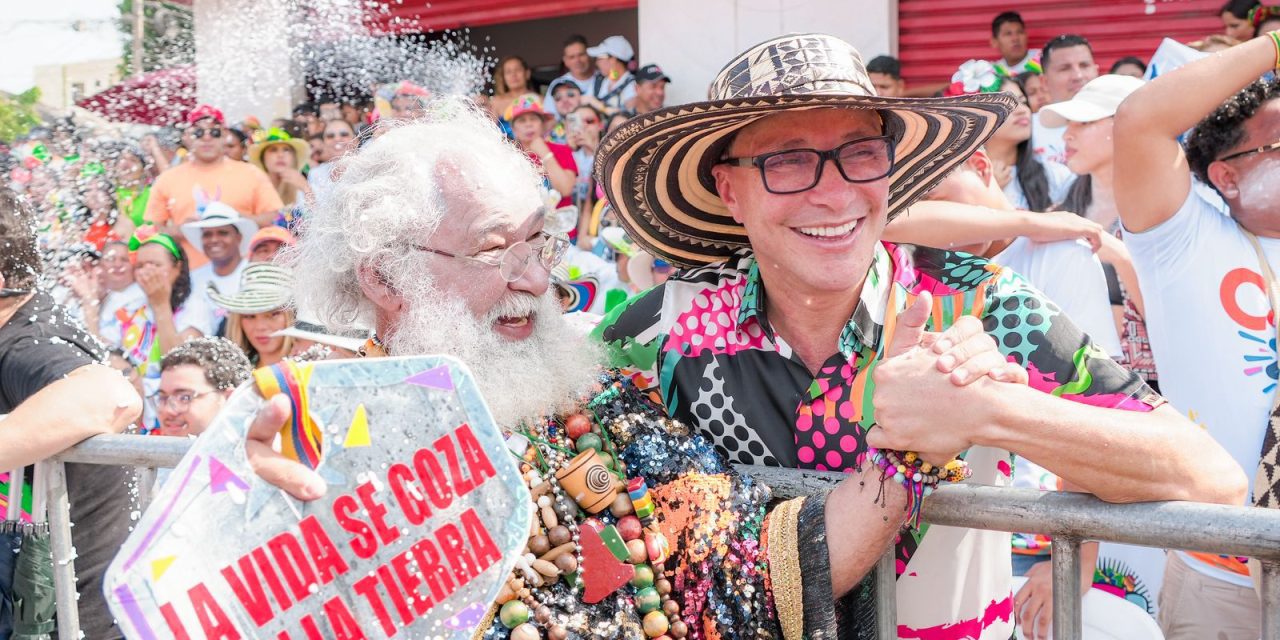 ¡Del Carajo! Caicedo pasó a la gran rumba del Carnaval de la 44 en Barranquilla