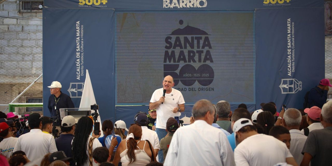 Alcalde Pinedo confía en que presidente Petro le cumpla su palabra a Santa Marta