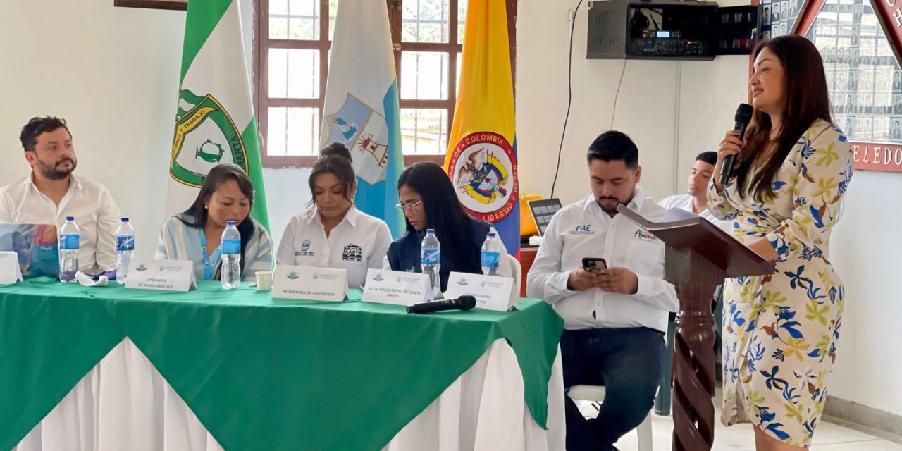 Rectores, veedores y ciudadanía aseguran que el PAE Santa Marta, registra mejoras sustanciales