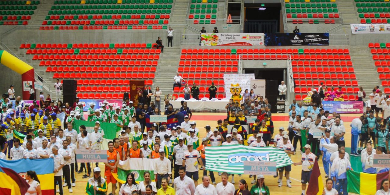 Inaugurados los Juegos ACORD XVIII, Magdalena entró en acción