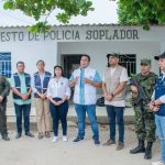 Gobierno llega a Soplador para alentar a sus habitantes: Aquí no volverá habitar la violencia y el terror
