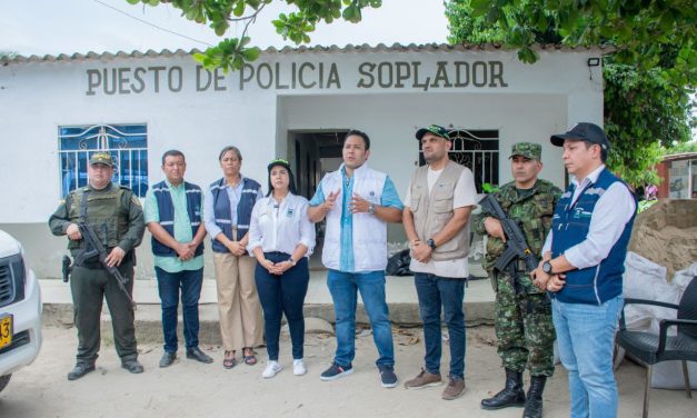 Gobierno llega a Soplador para alentar a sus habitantes: Aquí no volverá habitar la violencia y el terror