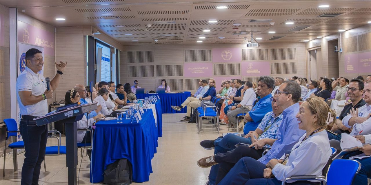 Rector Pablo Vera propone nuevas dinámicas para fortalecer el rendimiento académico en UNIMAGDALENA