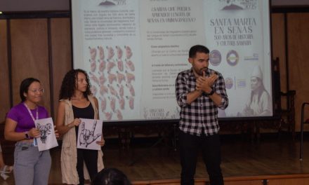 Historia de Santa Marta también se cuenta en señas y arte en la Semana Cultural UNIMAGDALENA