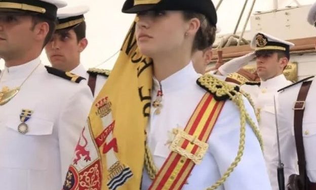 Leonor la princesa de la ‘Generación Z’ llega hoy a Santa Marta