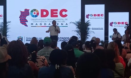 Gobernador Martínez lidera lanzamiento del Observatorio Departamental de Convivencia y Seguridad del Magdalena-ODEC-