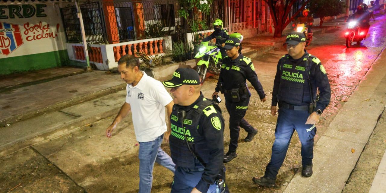 Tareas especiales conjuntas de Policía y Ejército en barrios del sur de Santa Marta promueve alcalde Pinedo