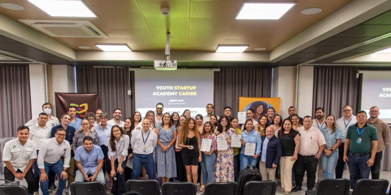 Emprendimientos del Caribe se conectan con el futuro en Youth Startup Academy