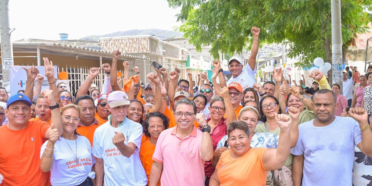 Samarios exaltan y agradecen a la Gobernación por su aporte al desarrollo de sus calles