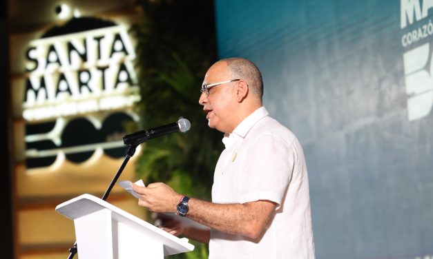 Alcalde Pinedo habla de los frentes de acción para transformar a Santa Marta
