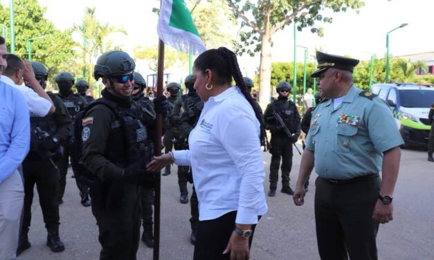 Gobernadora encargada se estrenó con el lanzamiento del Grupo de Operaciones Especiales-GOES-