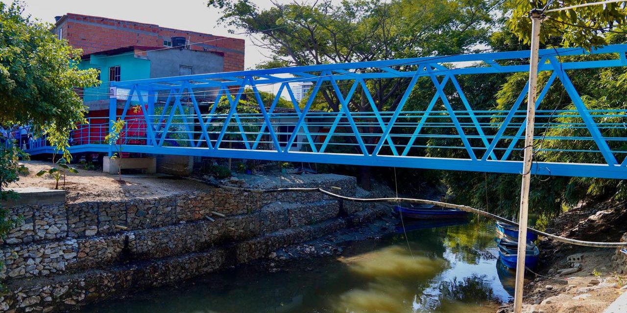 Gobierno Pinedo anuncia que puente de Villa Leidy marca el inicio de más de 100 obras para la ciudad