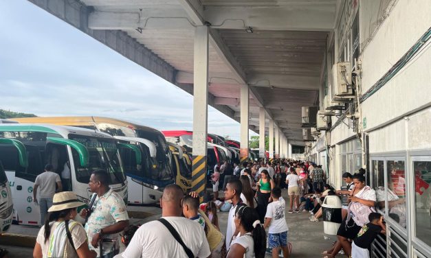 En el primer corte de vacaciones, la Central de Transporte epicentro del turismo.