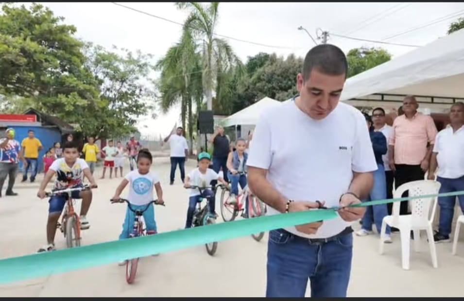 En Sitionuevo una nueva vía y más proyectos para mejorar la calidad de vida de la gente