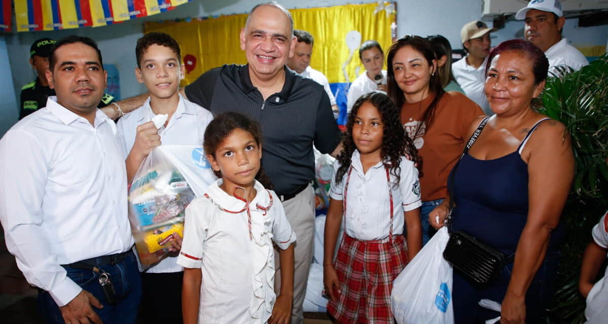Nuevos barrios de Santa Marta reciben ayuda del gobierno  de Carlos Pinedo