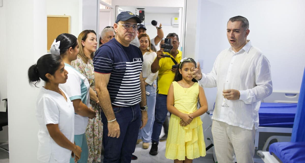 Alcalde Carlos Pinedo Cuello acompaña inauguración de nueva IPS en la vereda Buritaca