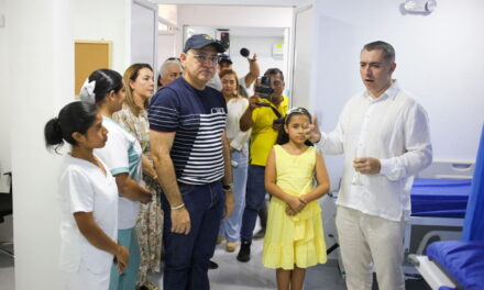 Alcalde Carlos Pinedo Cuello acompaña inauguración de nueva IPS en la vereda Buritaca