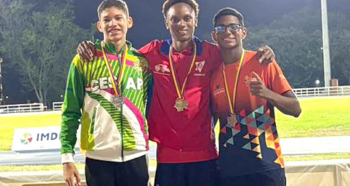 En Ibagué Tolima el atletismo del Magdalena volvió a estar en pódium