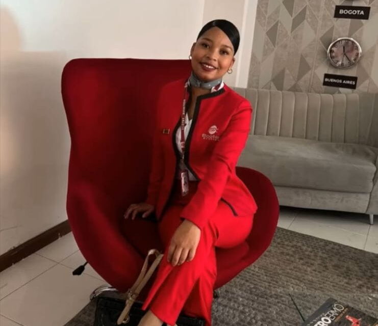 Sharith Africano Esquivel, la joven que busca ser la primera Azafata titulada de El Reten